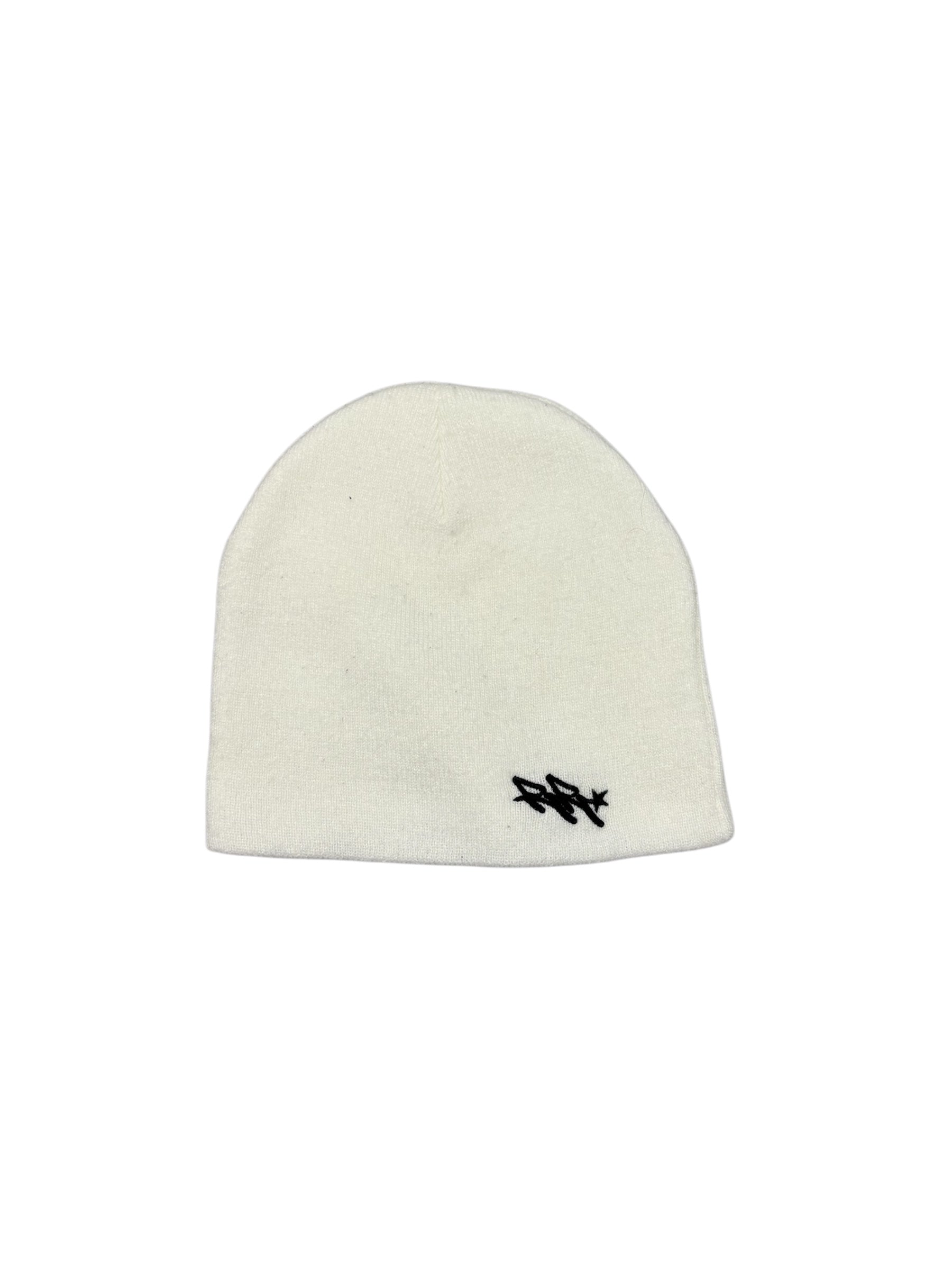 RR Tiny Logo Beanie (White)