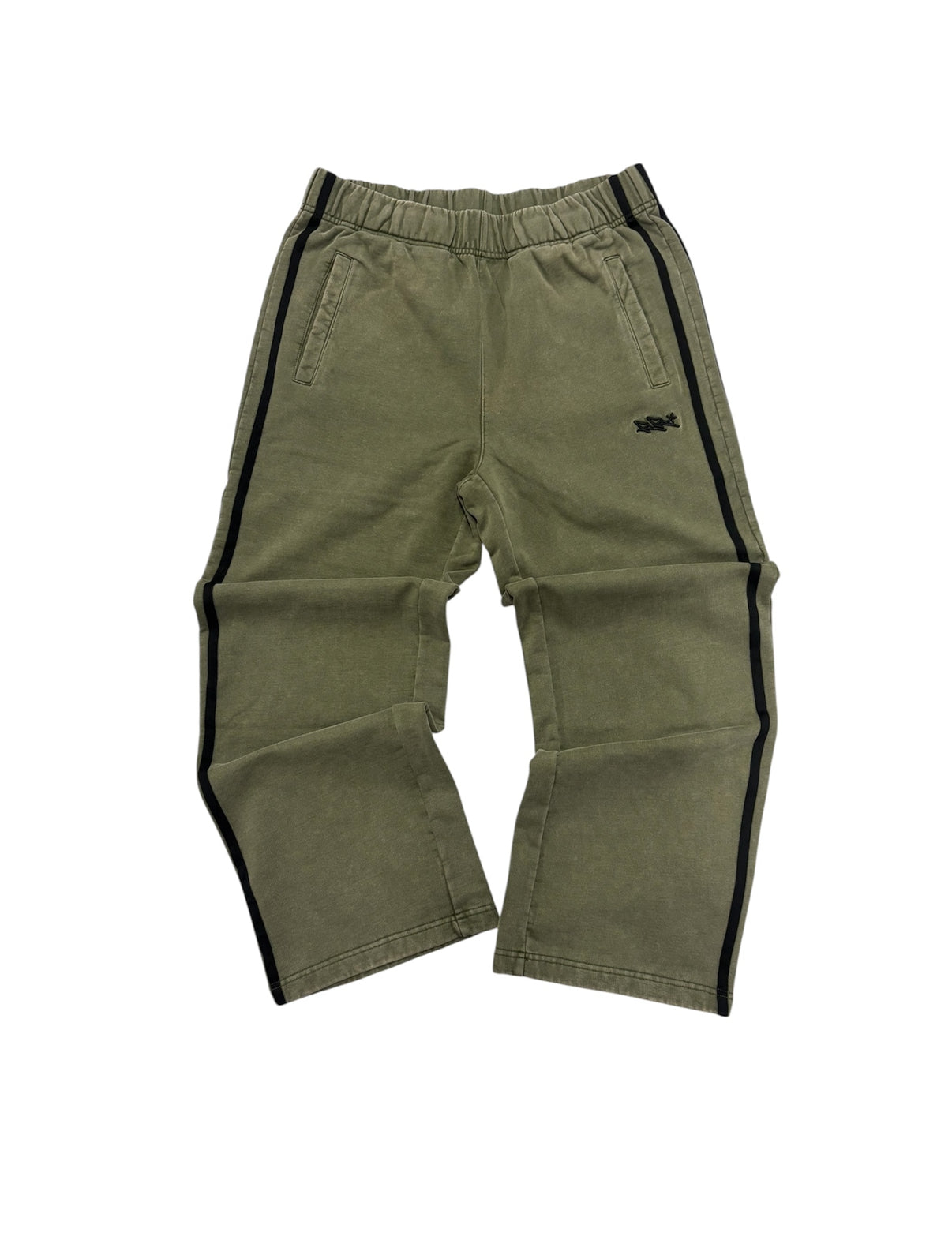 RR 2 Stripe Joggers (Green) M