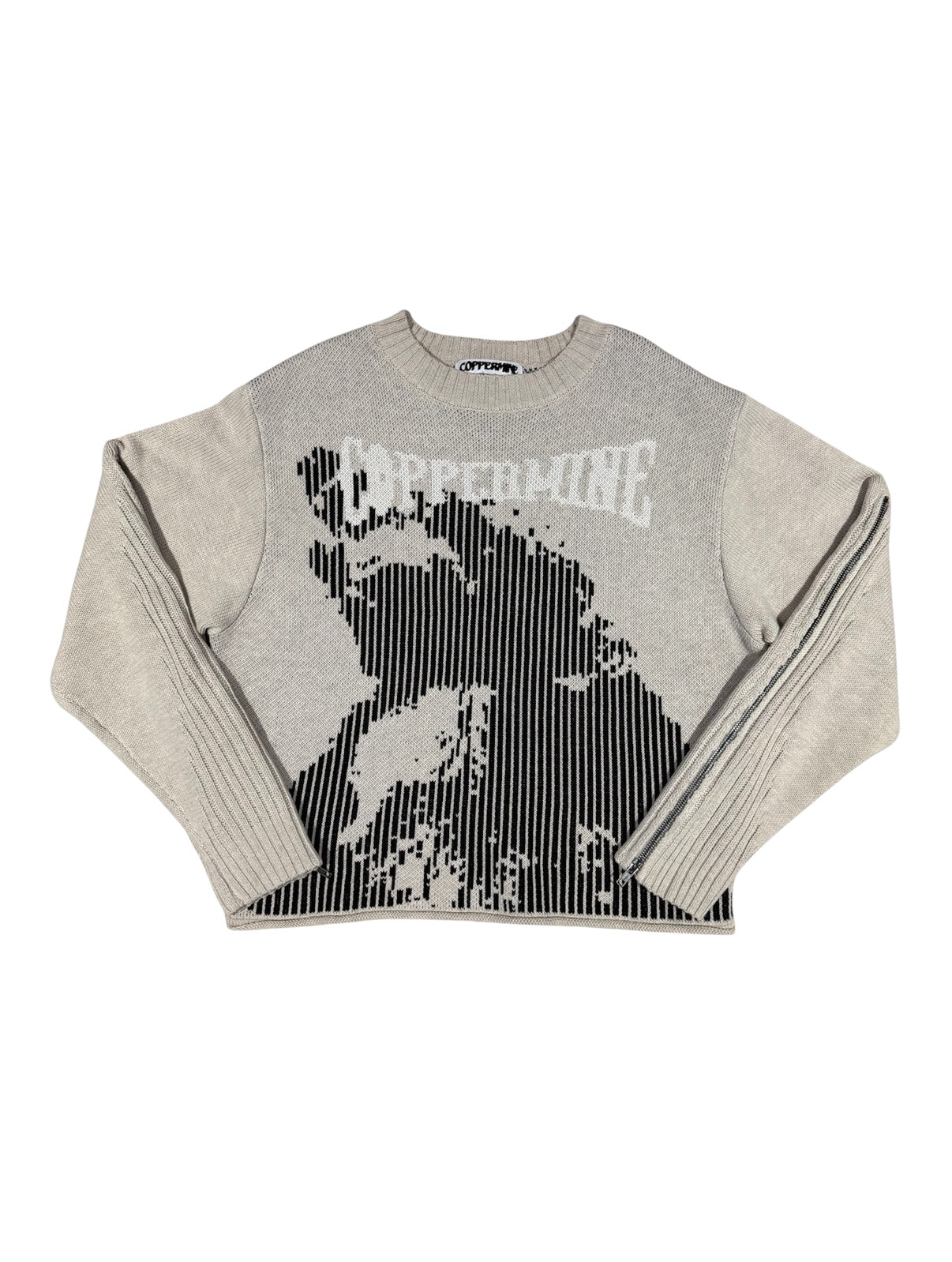 Coppermine Grizzly Knit (Cream) M