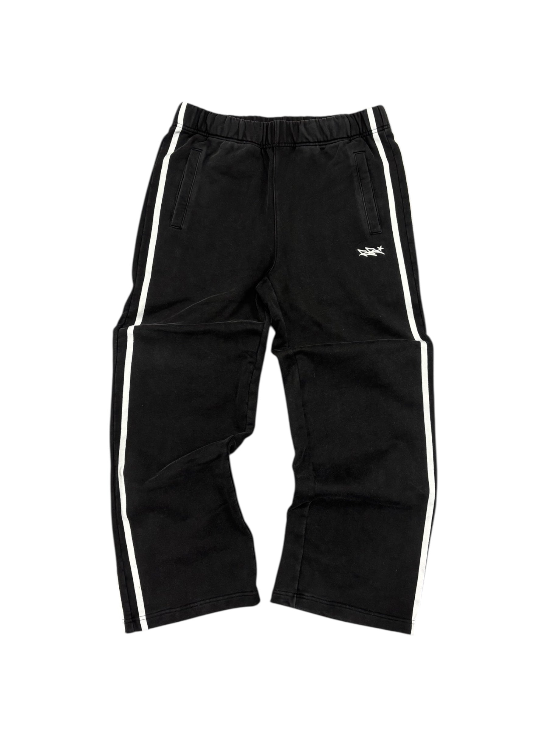 RR 2 Stripe Joggers (Black) S
